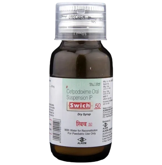 swich 50mg syrup 30 ml
